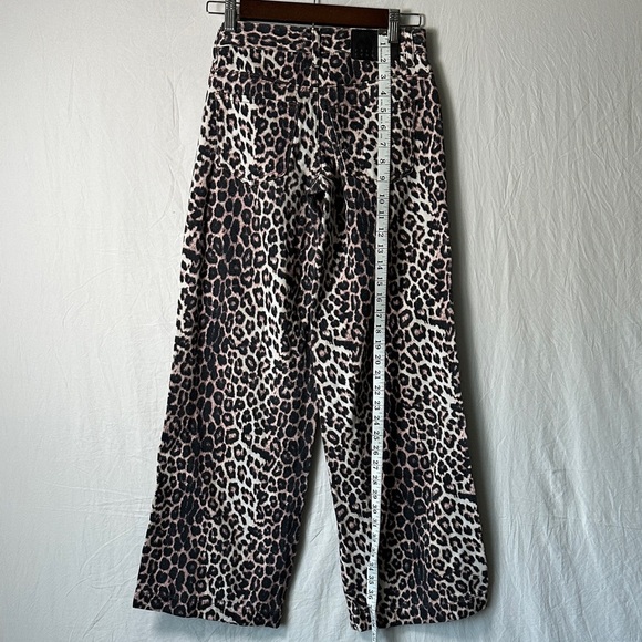 PacSun Pink and Black Animal Print Jeans - Picture 4 of 7